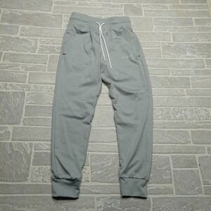 NVGTN Jogger Pants Womens Medium Gray Nylon Stretch Athletic Workout Pull On